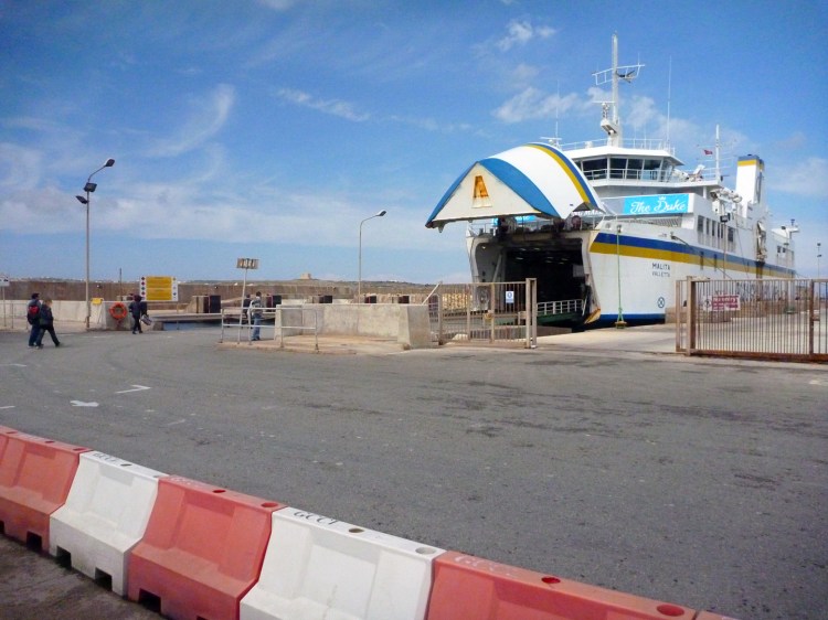 The ferry was much like the drive-on ferries in Seattle, with one very obvious exception.